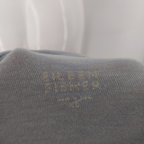 Eileen Fisher zip up jacket cowl neck - Picture 4 of 5